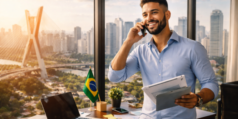 Empreender no Brasil é um desafio constante que também revela oportunidades reais, destaca Vitor Barreto Moreira.