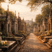 Cemitérios são espaços de memória cultural e histórica que preservam identidades coletivas, afirma Tiago Schietti.